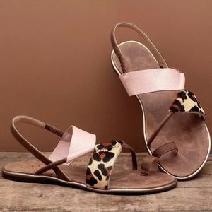 Leopard Sandals